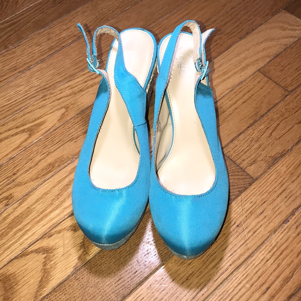 Catos turquoise wedges